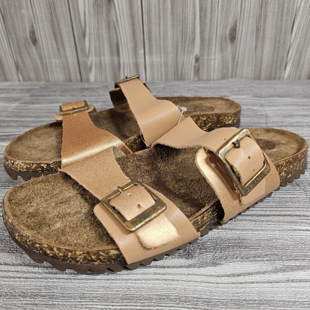 Bearpaw Julieta II Luggage/Rose GoldSandals - Women's Size 10 NEW !!